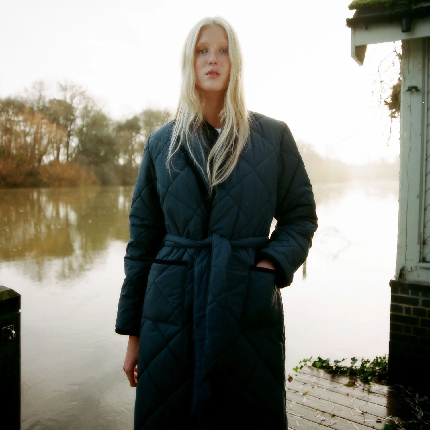 Alex Eagle Quilted Coat - Image 4