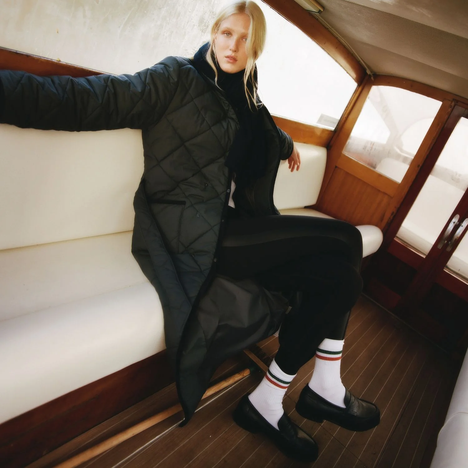 Alex Eagle Quilted Coat - Image 6