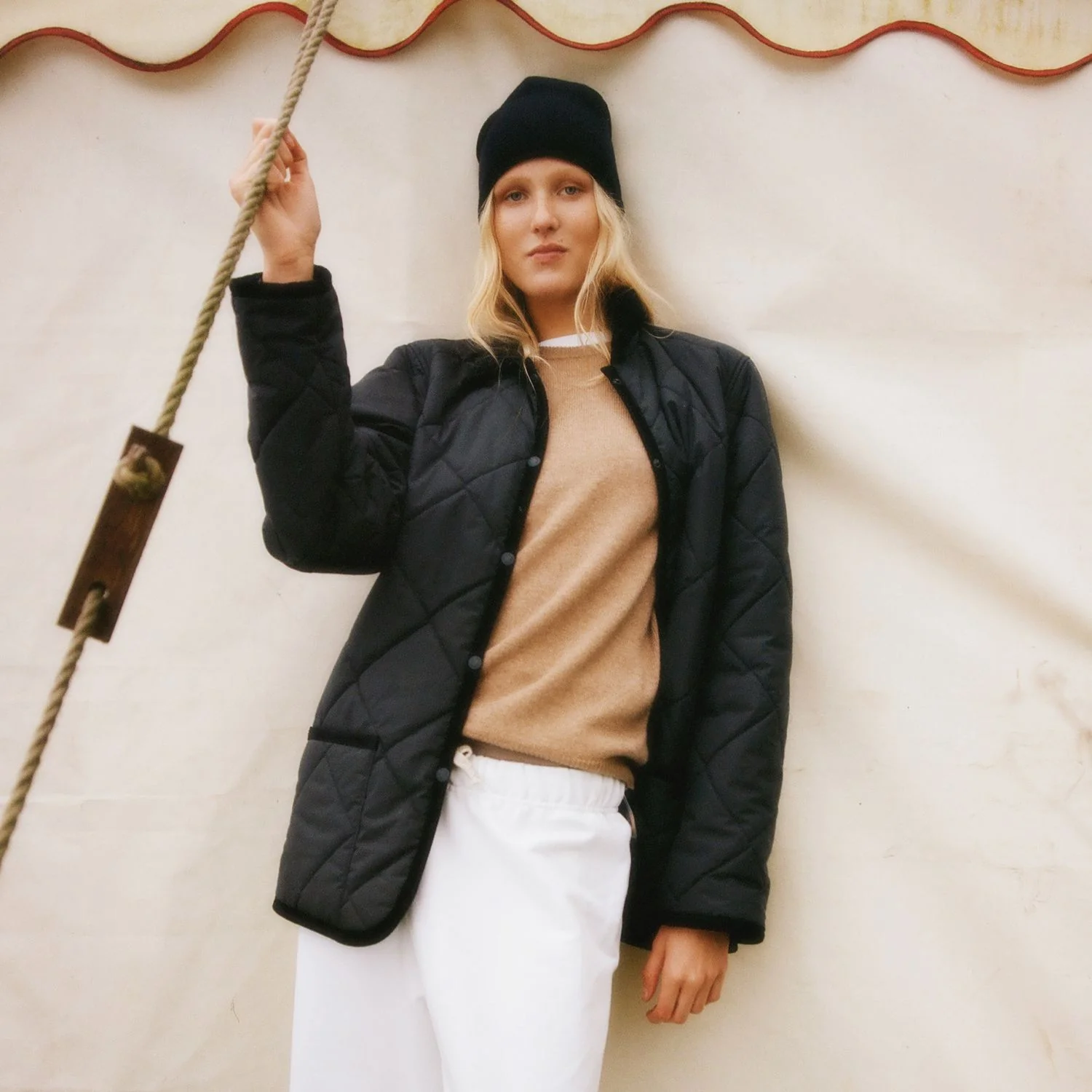 Alex Eagle Quilted Jacket - Image 3