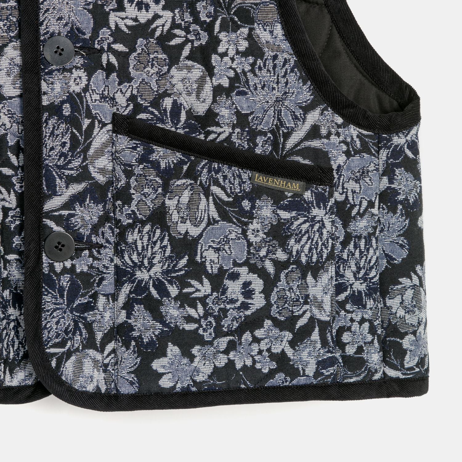 Black Edition Jacquard Cropped Thornham - Image 9