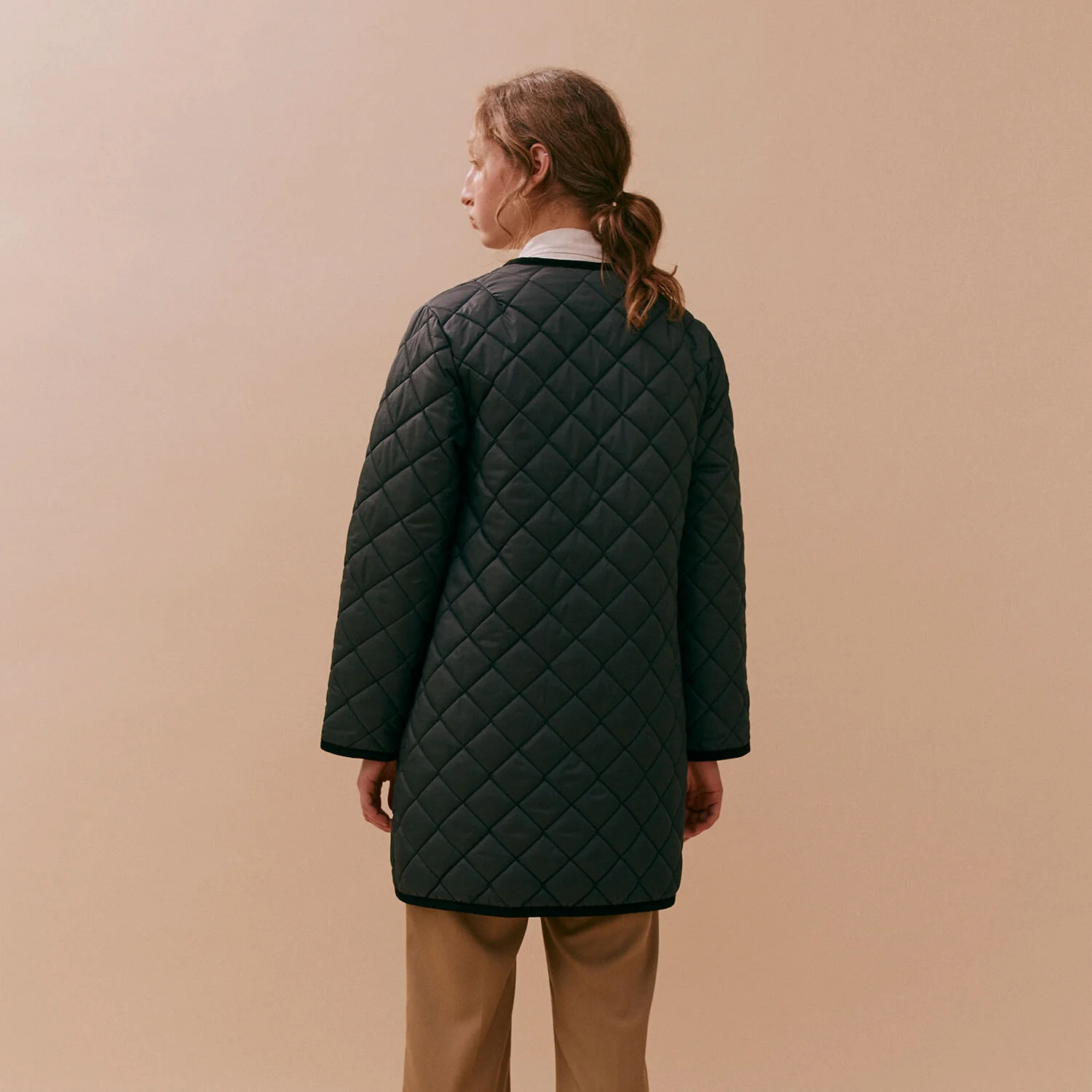 Contrast Cornard Coat - Image 5