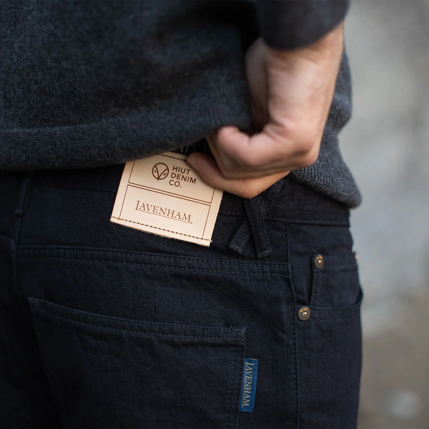 Hiut Denim Black Unisex Jeans - Image 9