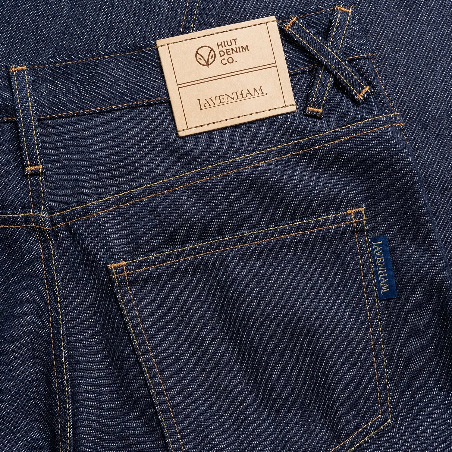 Hiut Denim Indigo Unisex Jeans - Image 11