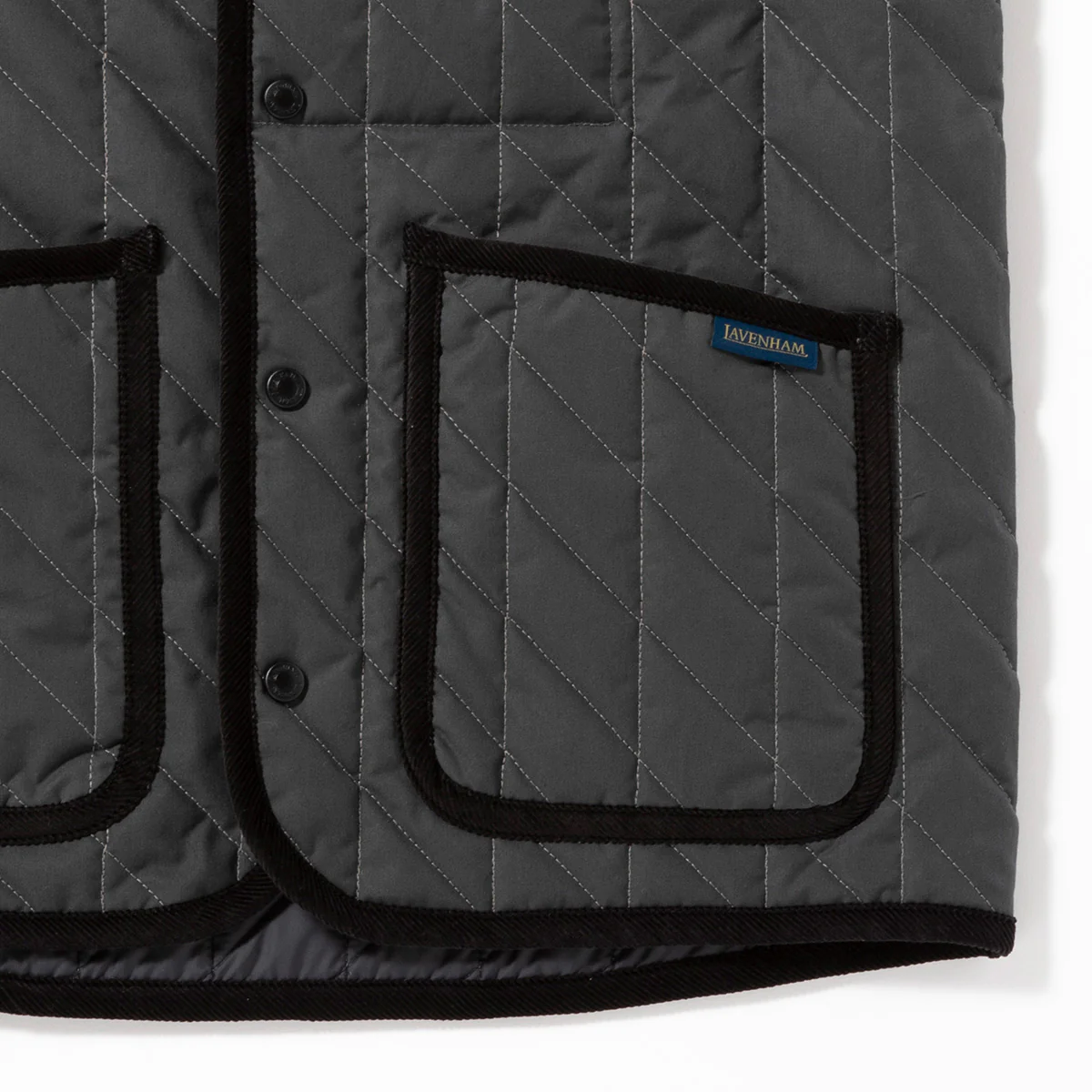 Jackman Bound Pocket Collarless Gilet - Image 4