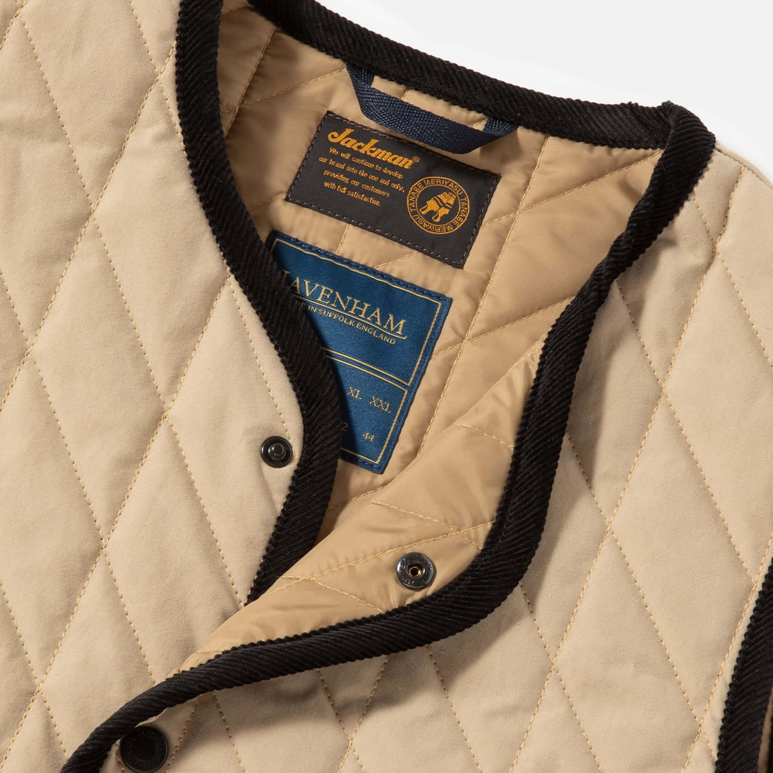 Jackman Bound Pocket Collarless Gilet - Image 5