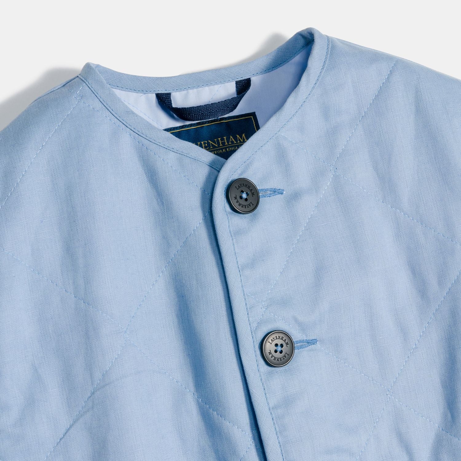 Linen Cotton Cropped Cocoon Thornham - Image 7