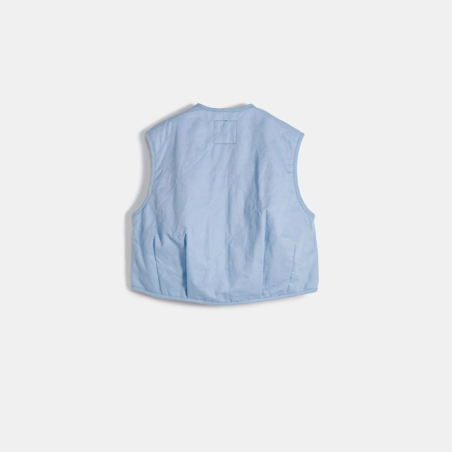 Linen Cotton Cropped Cocoon Thornham - Image 9