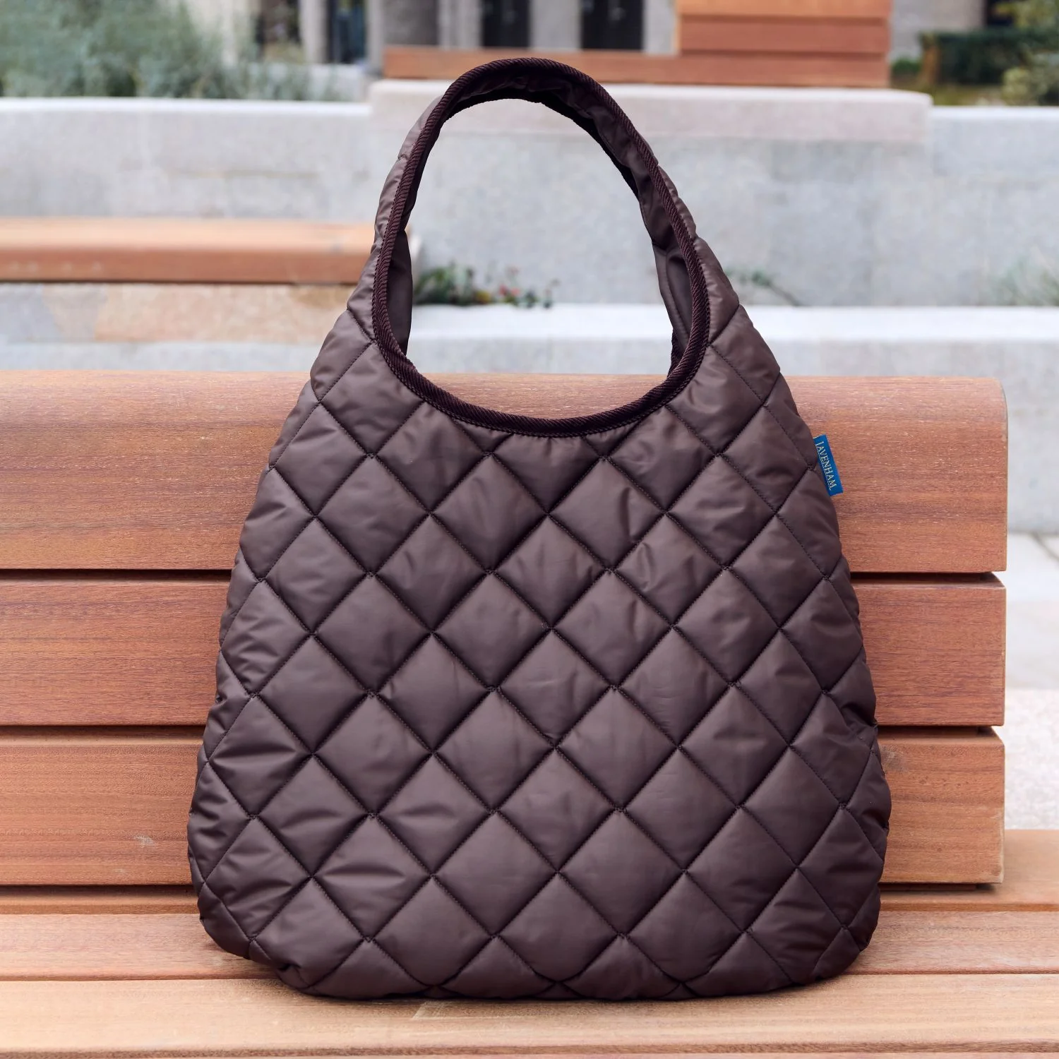Quilted Round Bag - Image 5